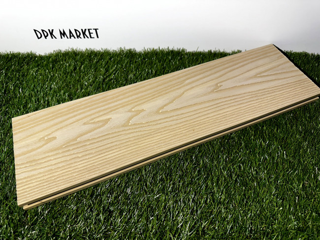 Террасная доска дпк WPC rotten Бежевый Террасная доска дпк WPC rotten Бежевый